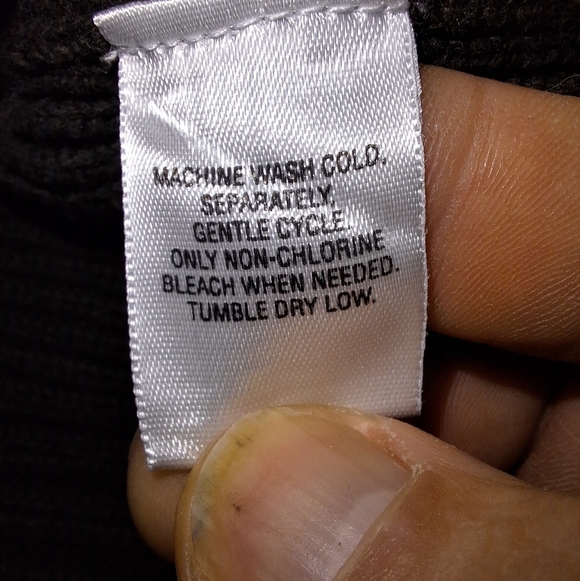 A Structure men's long sleeve ribbed 100% cotton sweater in a size large. - Picture 5 of 7